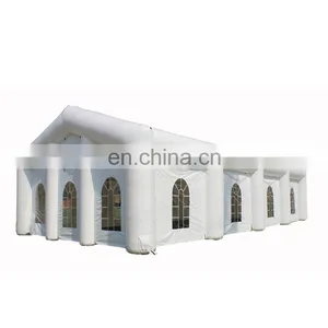 Large White Inflatable Wedding Tent Blow Up Marquee Tent Outdoor Party Event Air Tents thumbnail-2