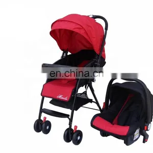 Hot Sales New Design Factory Wholesale Baby Stroller Folding Baby Pram thumbnail-5