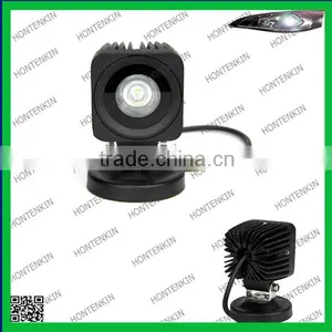 Rectangle LED Work Light 10W Pure White Led Daytime Running Light Spot Blood Beam for SUV, BMW,VW thumbnail-1