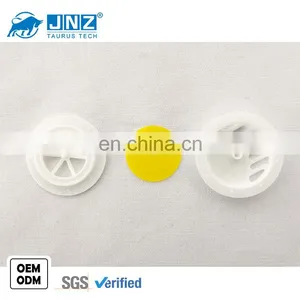 JNZ Facemask Accessories Plastic Black White Round Anti-dust Air Breathing Valve With Gasket thumbnail-2