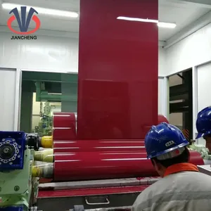 High Quality Color Coated Steel Coils RAL 3020 Prepainted Ppgi Coils Price thumbnail-2