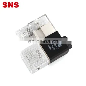SNS Pneumatic 2V Series 2/2 Way Normally Closed Direct-acting 2V025-08 Air Solenoid Valve thumbnail-2