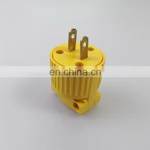 Hot Selling Yellow Power Plugs Copper Accessories Plugs thumbnail-1