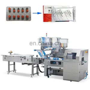 Pillow Packing Machine for Medical Supplies Automatic Bag Forming Filling Sealing Machine Back Seal Three Sides Sealing thumbnail-1