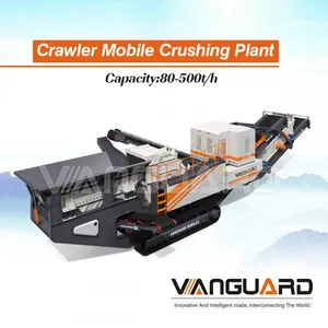 High Capacity Mining Rock Crushing Line Crawler Type Mobile Jaw Stone Crusher thumbnail-1