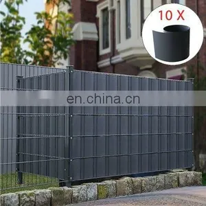 China Pvc Sichtschutzstreifen / Tarpaulin PVC Garden Strip Screen Fence Roll Cover Plastic thumbnail-1