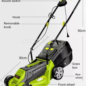 1600W 32cm Electric Lawn Mower thumbnail-5
