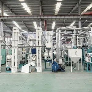 10tpd Maize Wheat Flour Mill Corn Flour Milling Machine Posho Milling Machinery thumbnail-1