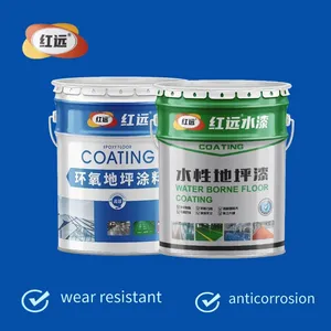 Epoxy Resin Water-based Floor Paint, Cement Floor, Indoor Household Wear-resistant and Anti Slip Floor Topcoat thumbnail-1