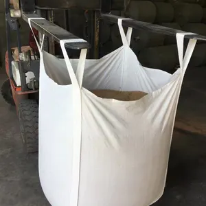 Black 1000kg 2000kg FIBC Bulk Big Ton Baffle Bag for Sales Animal Feed Milk Powder Packaging thumbnail-5