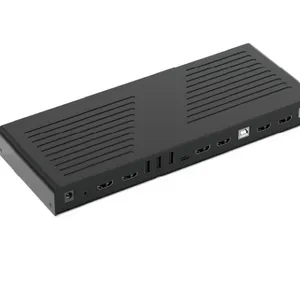 KVM Switch 2 Monitors 2 Computers 4K@60Hz thumbnail-1