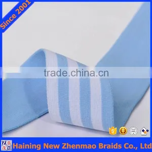 Custom Simple Design 1/1.5/2/2.5" Striped Elastic Webbing thumbnail-1