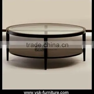 CT-102 Storable Dubai Round Shape Coffee Table thumbnail-1
