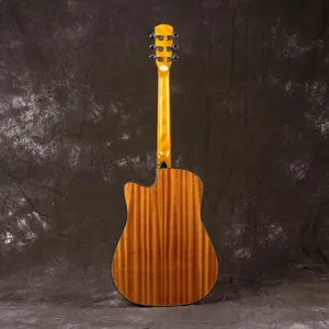 China Factory Wholesale 41inch Acoustic Guitar - Model: OTIS - 41 Full Sand DC Bucket Bright Light Panel M-13 thumbnail-5