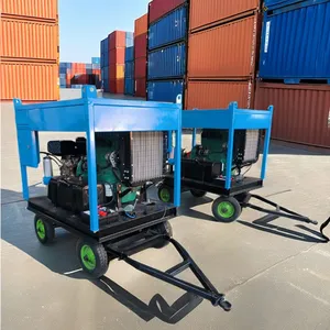 Diesel Electric Powered High Pressure Jet Cleaner 500bar New Condition Cold Water Cleaning for Concrete Rust Paint Removal thumbnail-1