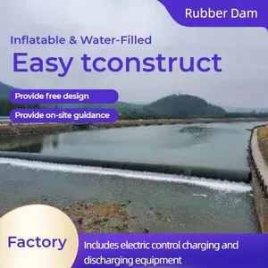 Inflatable Rubber River Dam Pneumatic Rubber Dam/Weir thumbnail-1