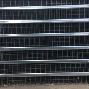 Heavy Duty Galvanized Cattle Panels Farm Fence Cow Yard Sheep Portable Livestock Fence Panels thumbnail-3
