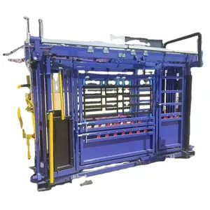Customized Design Galvanized Steel Heave Duty Cattle Crush With Weighing Scale System thumbnail-1