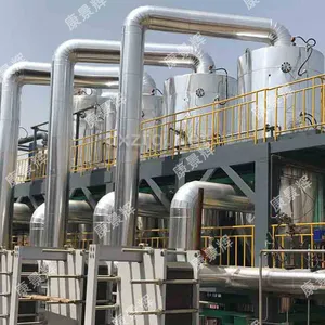 Multi-effect Evaporator MEE for Pharmaceutical Wastewater Treatment, 304 SS, Auto Cleaning, 6m³/day, 12kW, Meets Industry Standards thumbnail-5