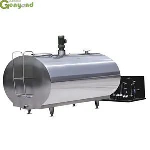 Horizontal Fresh Milk Refrigerator Cold Tank Direct Cooling Storage Tank thumbnail-5