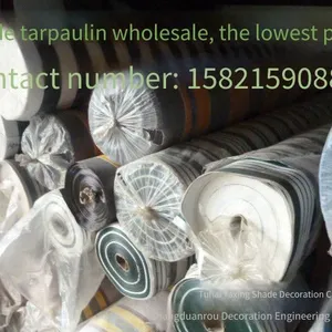 Supply Wholesale Canvas Processing Fixed Tarpaulins for Rain, Carports, and Sunshades in Shanghai thumbnail-1