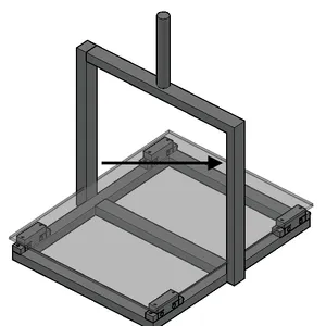 Replacement UC-AP Elevator Load Sensor Full Bridge Load Cell for Elevator Weighing System thumbnail-3