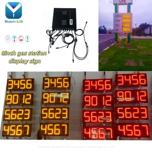 Gas Station LED Panels Display Fuel Price Service Stations thumbnail-3