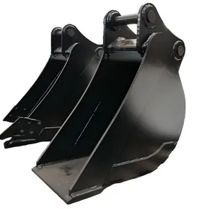 Wholesale 12T Excavator Ditching Bucket 600mm Trench Bucket OEM Custom Black Factory Direct CE ISO thumbnail-5