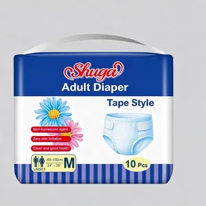 Customizable Disposable Adult Diapers Quick-Drying Pull-Up Pants-Style High Absorbent Quick-Drying for Elderly OEM Processing thumbnail-1