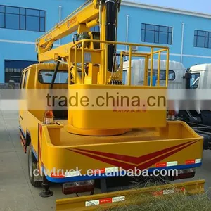 14M Dongfeng Crew Cab Crane Truck Crane in Libya thumbnail-1