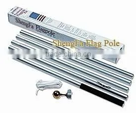 Stainless Steel Flagpole for Hotel Decoration thumbnail-1