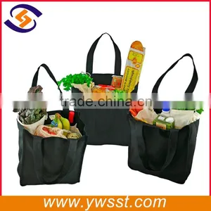 Simple Ecology Organic Cotton Deluxe Grocery Bag With Bottle Sleeves thumbnail-1