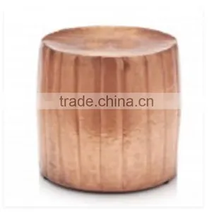 COPPER HAMMER DRUM STOOL thumbnail-1