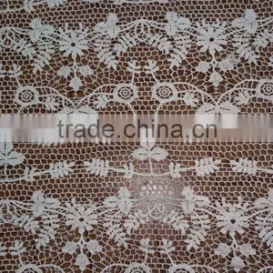 2016 Wholesale Cotton Fabric Embroidery Lace With Mesh Designs thumbnail-3