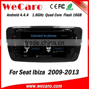 Wecaro WC-SI7004 Android 4.4.4 Car Stereo 1024 * 600 for Seat Ibiza Android Dvd WIFI 3G 16GB Flash 2009-2013 thumbnail-1