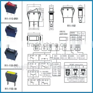 3-way on off on Toggle Switch E-ten From FILN thumbnail-3