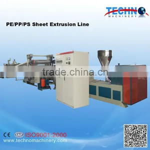 PE Plastic Sheet Extruder thumbnail-1