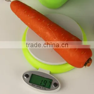 Christmas Gifts 2015 5kg New Cheap ABS Plastic Foldable Diet Kitchen Scale Weighing Scale With Bowl thumbnail-3