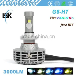 DC 12v-24v g6 Competitive Price Led Headlight h7 With Perfect Heat Dissipation thumbnail-1