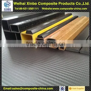 Fiberglass Rectangular or Trapezoid Tube With Pultrusion thumbnail-1