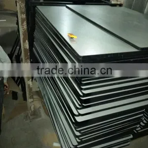 Plywood Round White Restaurant Buffet Table thumbnail-5