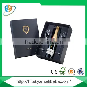Specializing in Custom Luxury Hot Stamping Logo Single Red Wine Box thumbnail-5
