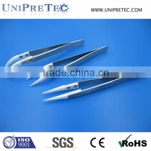 Stainless Steel Handle Technical Ceramic Tip Tweezer/Zirconia Ceramic Tweezer thumbnail-1