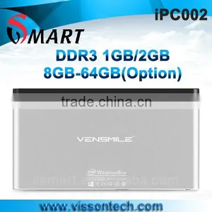 Vensmile Wintel Mini Computer With Memory 2G EMMC 32G Bluetooth 4.0 Built-in Battery 2.4G/5G Dual Band WiFi thumbnail-1