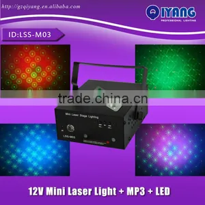 2014 NEW 150mw RGY Usb Mp3 Led Mini Laser Stage Lighting Price thumbnail-1