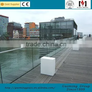 Golden Supplier for 11 Years Popular Design Glass Railing Glass With High Quality GM-C281 thumbnail-1