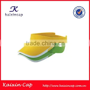Customized Color High Quality New Desgin Printing Fashion 100% Cotton Soprt Sun Visor thumbnail-1