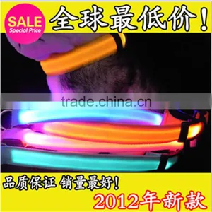 Collar Led Night Light-up Flashing Glow In The Dark Led Cat Collar Led Dog Collar thumbnail-2