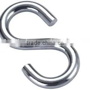 Zinc Plated Hot Sale Various Metal Small Tensile S Shaped Closing Hanger Hooks thumbnail-5