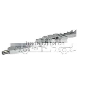 BJ-SL288-02 High Quality Chrome Three Centered Skulls 10.25'' Shift Linkages thumbnail-6